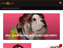 Tablet Screenshot of engbulldogs.com